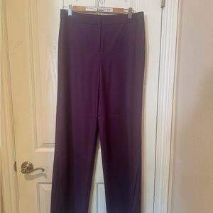 Theory Women's Plum Straight-Leg Trousers